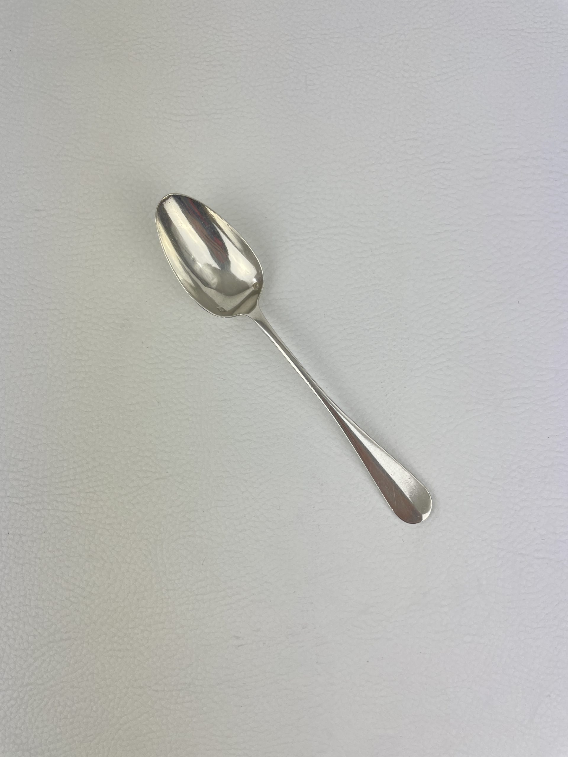 10 cuillères de table métal argenté modèle uniplat