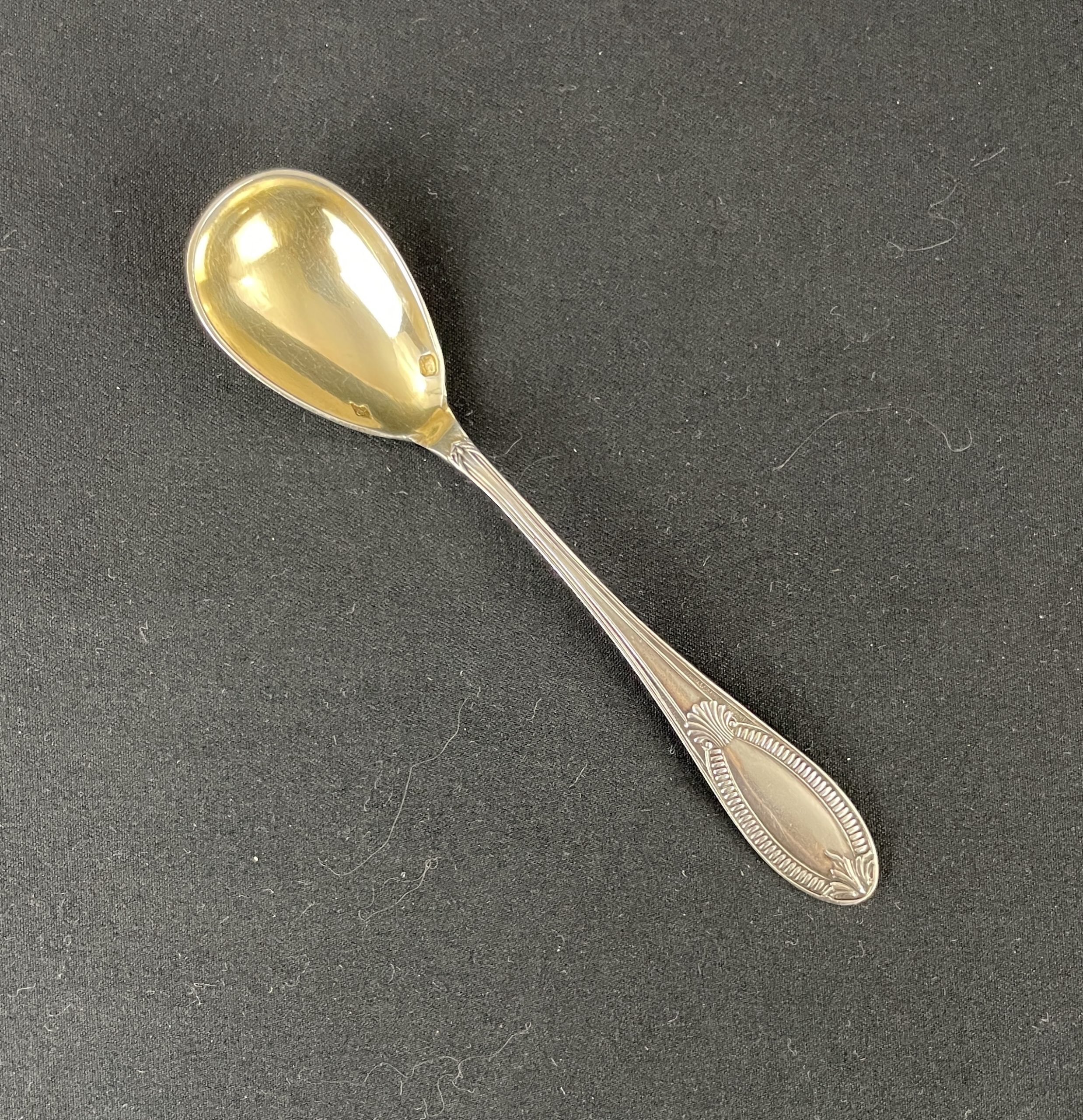 Cuillère à œuf Christofle Vendôme Coquille - Métal Argenté - Neuf France