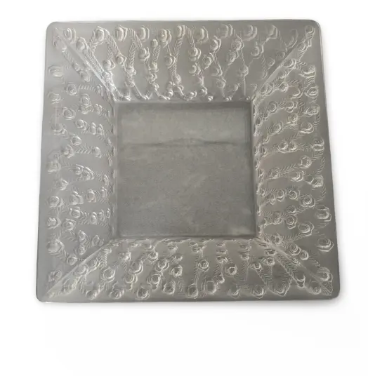 Coupe aux Roses carrée Lalique France